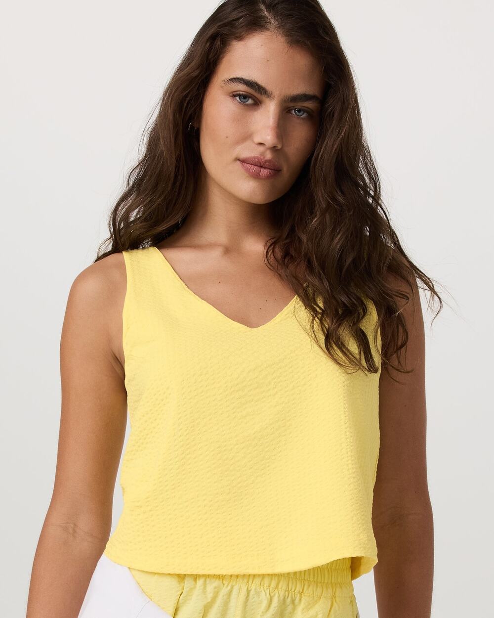 Vuori Villa Textured Crop Tank NWT 68$